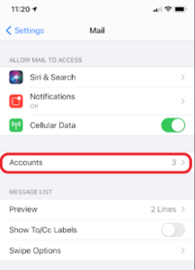 How to set up comcast email on iPhone